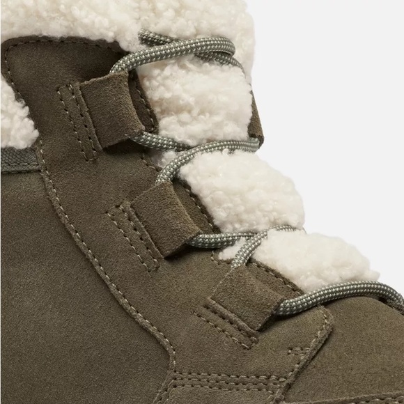 NIB Sorel EXPLORER NEXT™ CARNIVAL BOOT WP in Stone Green/Bleached Ceramic 7 1/2 - Picture 8 of 10